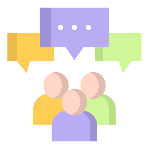 Discussion Generic Color Fill Icon