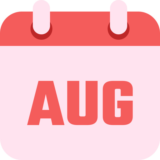 agosto icono gratis