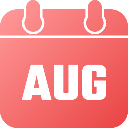 agosto icono gratis