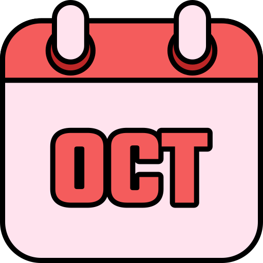 octubre icono gratis