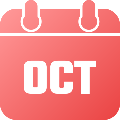 octubre icono gratis