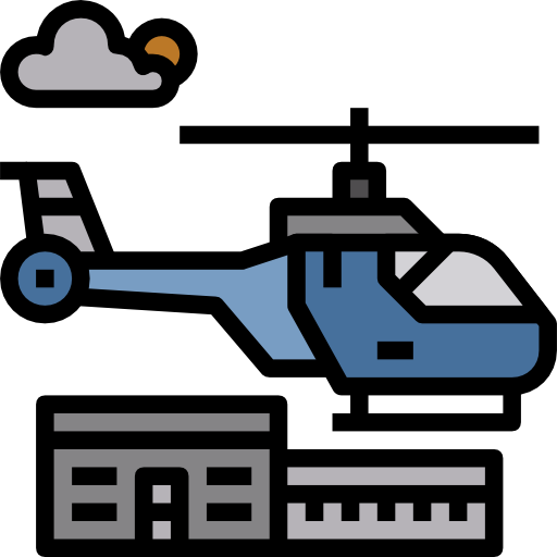 helicóptero icono gratis