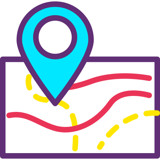 mapa icono gratis