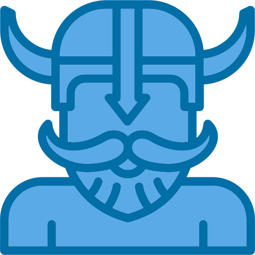 vikingo icono gratis