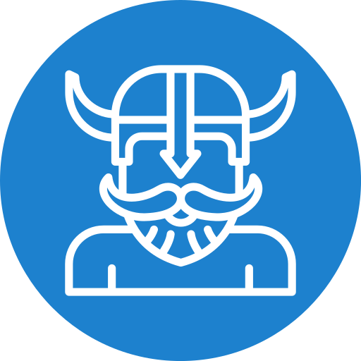 vikingo icono gratis