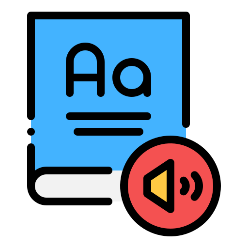 Audio book free icon