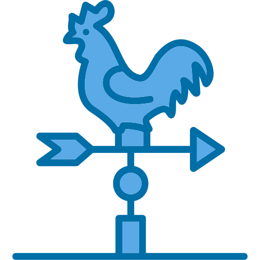 Weather vane - Free signaling icons