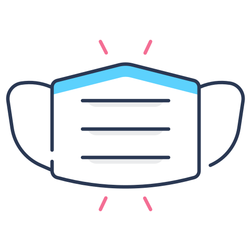 máscara médica icono gratis