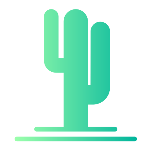 Cactus Generic gradient fill icon