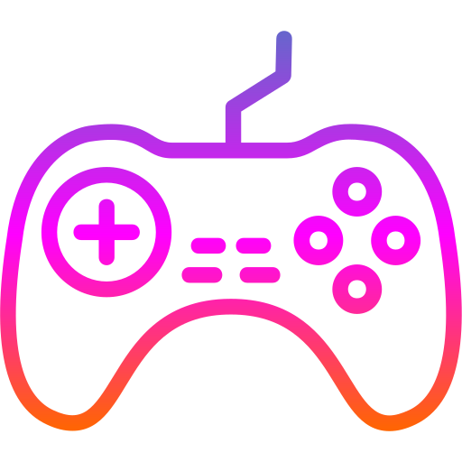 Game controller Generic gradient outline icon