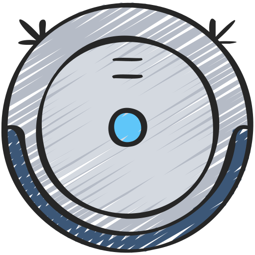 aspiradora robot icono gratis