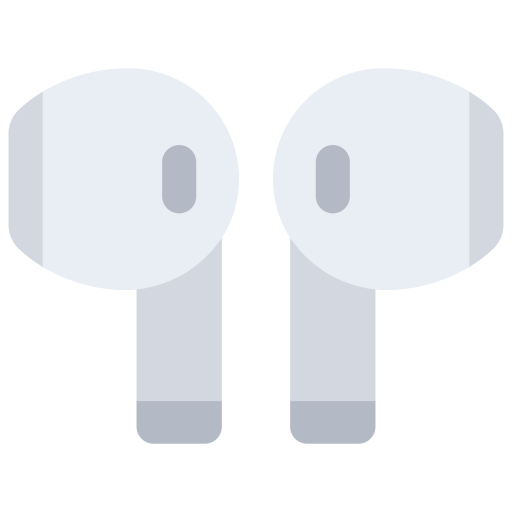 Auriculares inalámbricos icono gratis