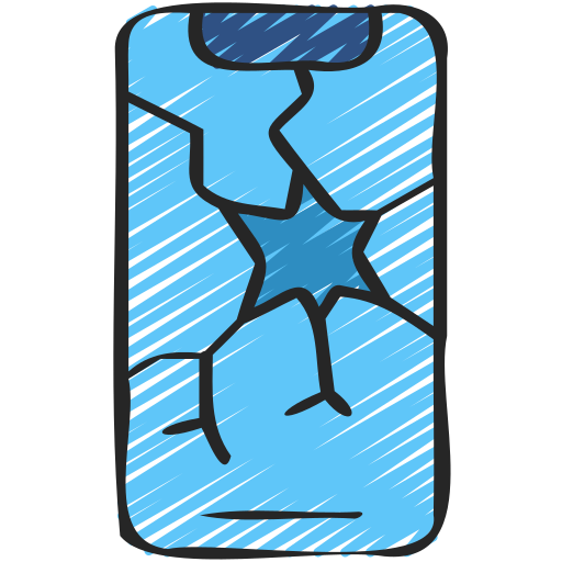 gebrochenes smartphone kostenlos Icon