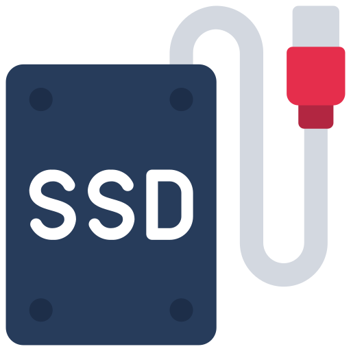 Duro ssd icono gratis