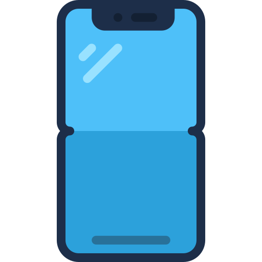 Foldable phone grátis ícone Foldable phone grátis ícone