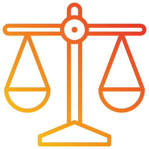 Justice free icon