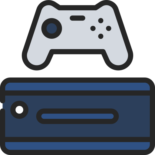 Game console Juicy Fish Soft-fill icon