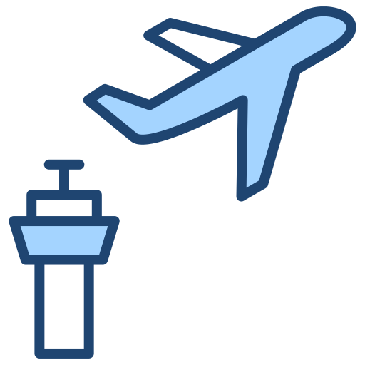 Airport Generic color lineal-color icon