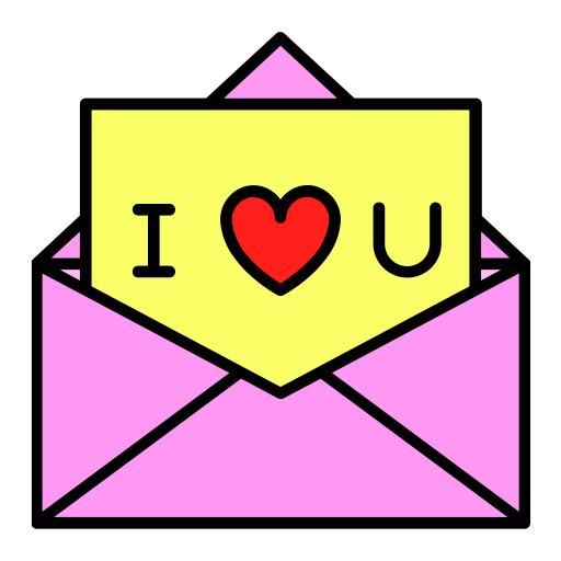 Love letter Generic color lineal-color icon