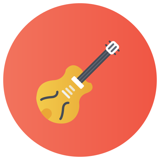 guitarra icono gratis