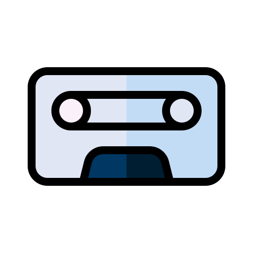 Cassette - Free music icons