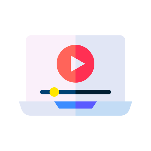 reproductor de video icono gratis