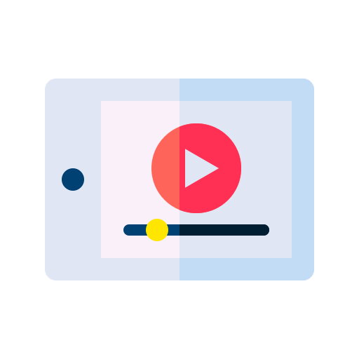 reproductor multimedia icono gratis