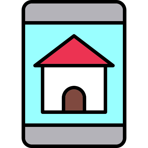 Search house free icon Search house free icon
