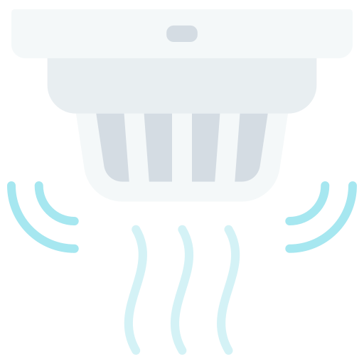 detector de humo icono gratis