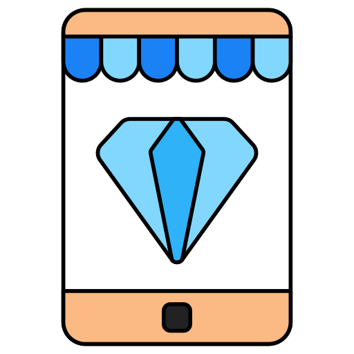 Diamond free icon