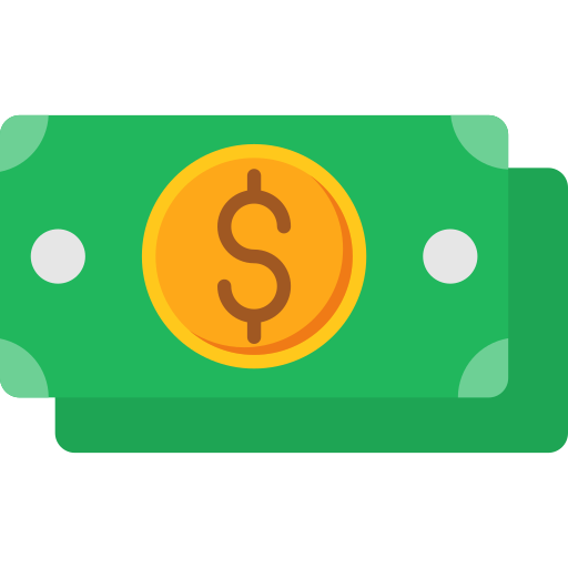 Dollars Generic color fill icon