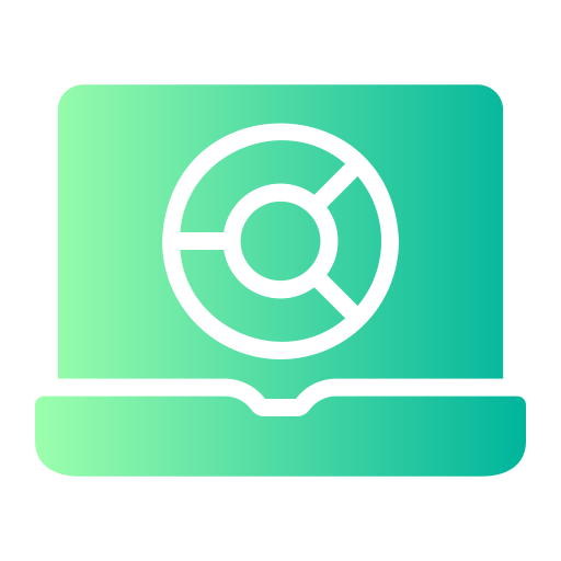 gráfico circular icono gratis