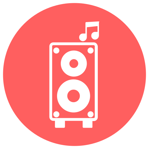 altavoz icono gratis