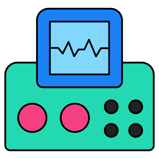 monitor de ecg icono gratis