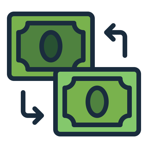 Money Exchange Generic Color Lineal-color Icon