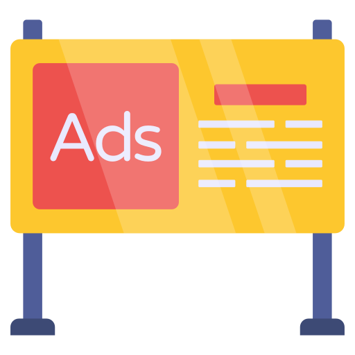 광고하는 무료 아이콘