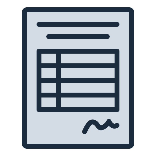 Invoice - Free business and finance icons