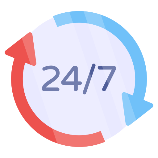 24-7 Generic color fill icon