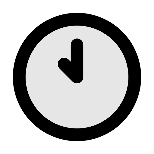 Clock free icon Clock free icon