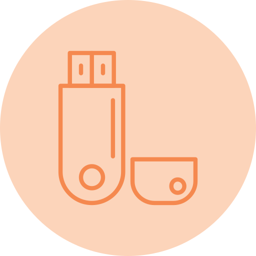 memoria usb icono gratis