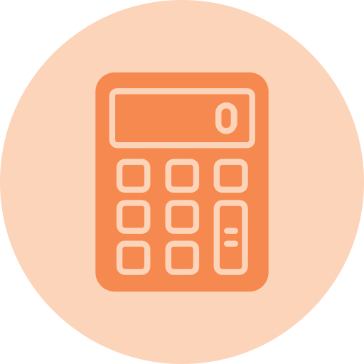 Calculator Generic Color Fill Icon