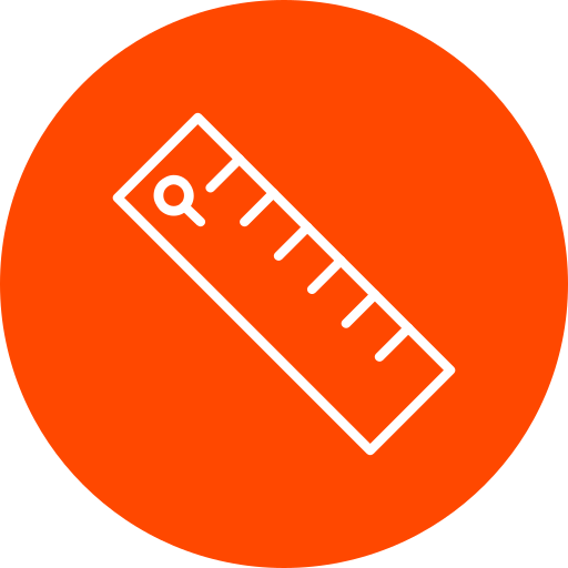 Ruler free icon