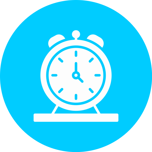Alarm clock free icon