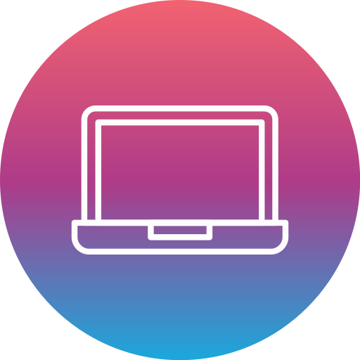 Laptop Generic gradient fill icon