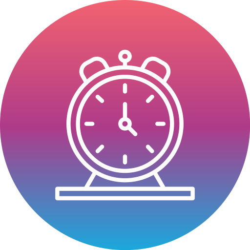 Alarm clock free icon