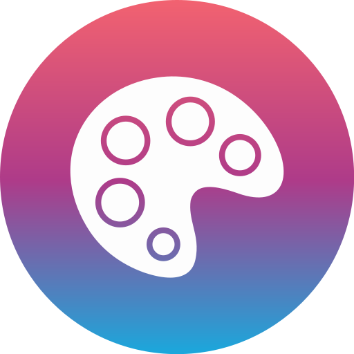 farbpalette kostenlos Icon farbpalette kostenlos Icon