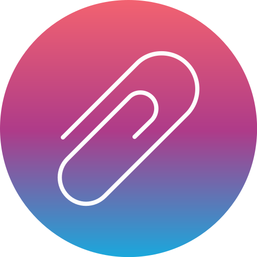 Paper clip free icon