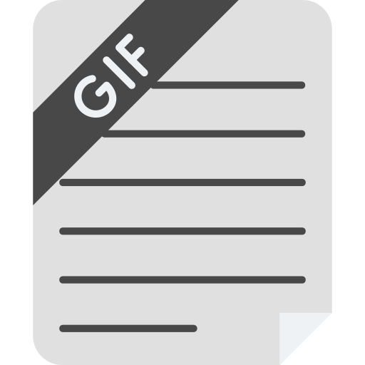 archivo gif icono gratis