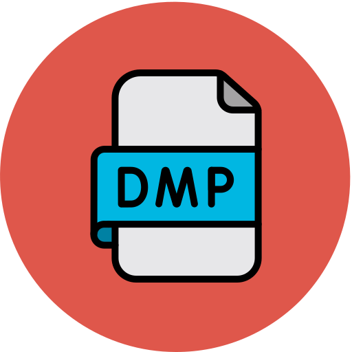 archivo dmp icono gratis