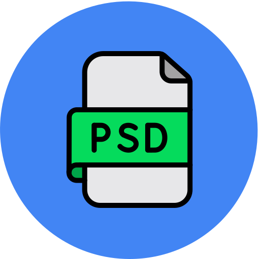 archivo psd icono gratis